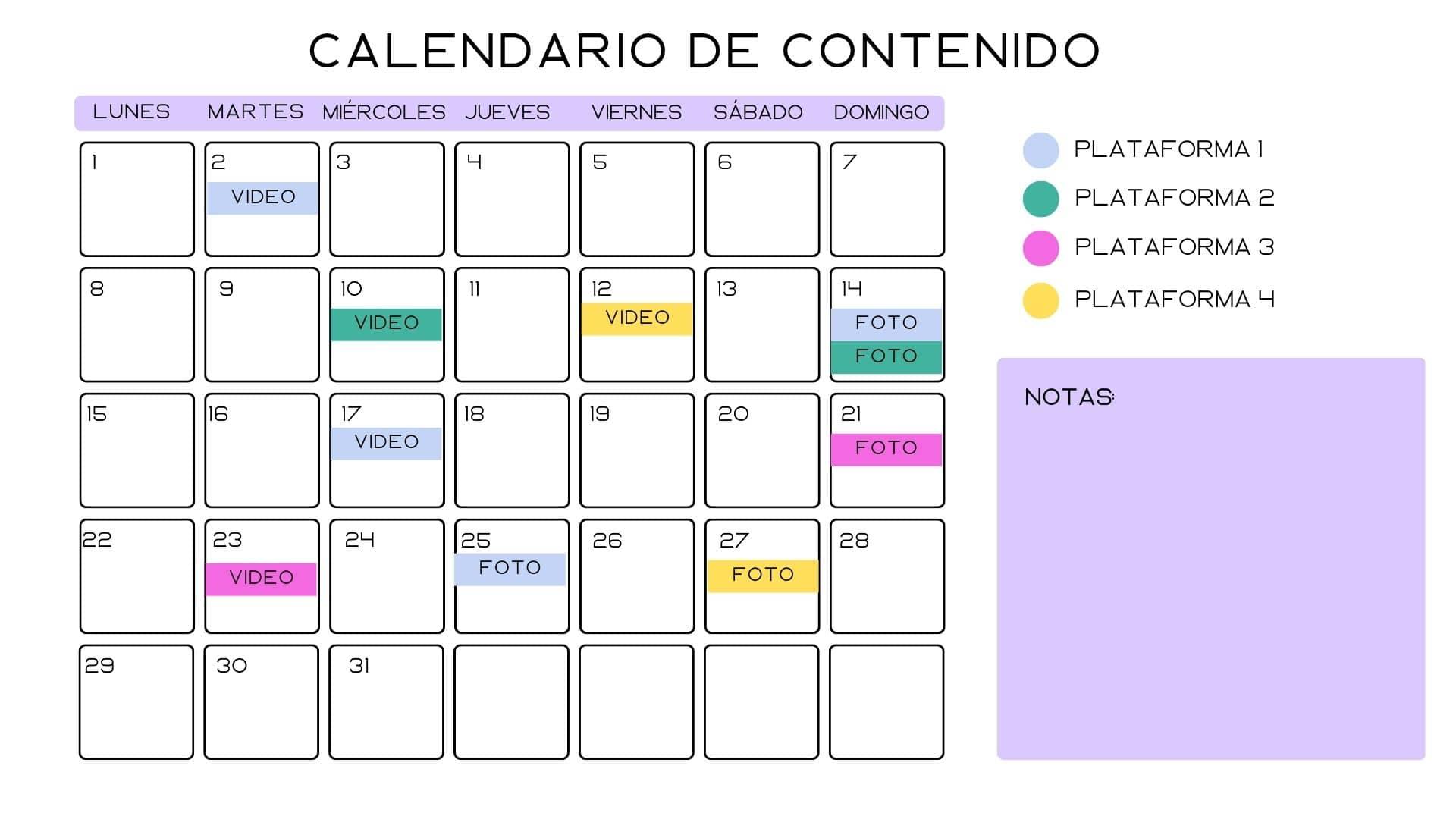 Optimización del calendario editorial usando algoritmos de análisis predictivo